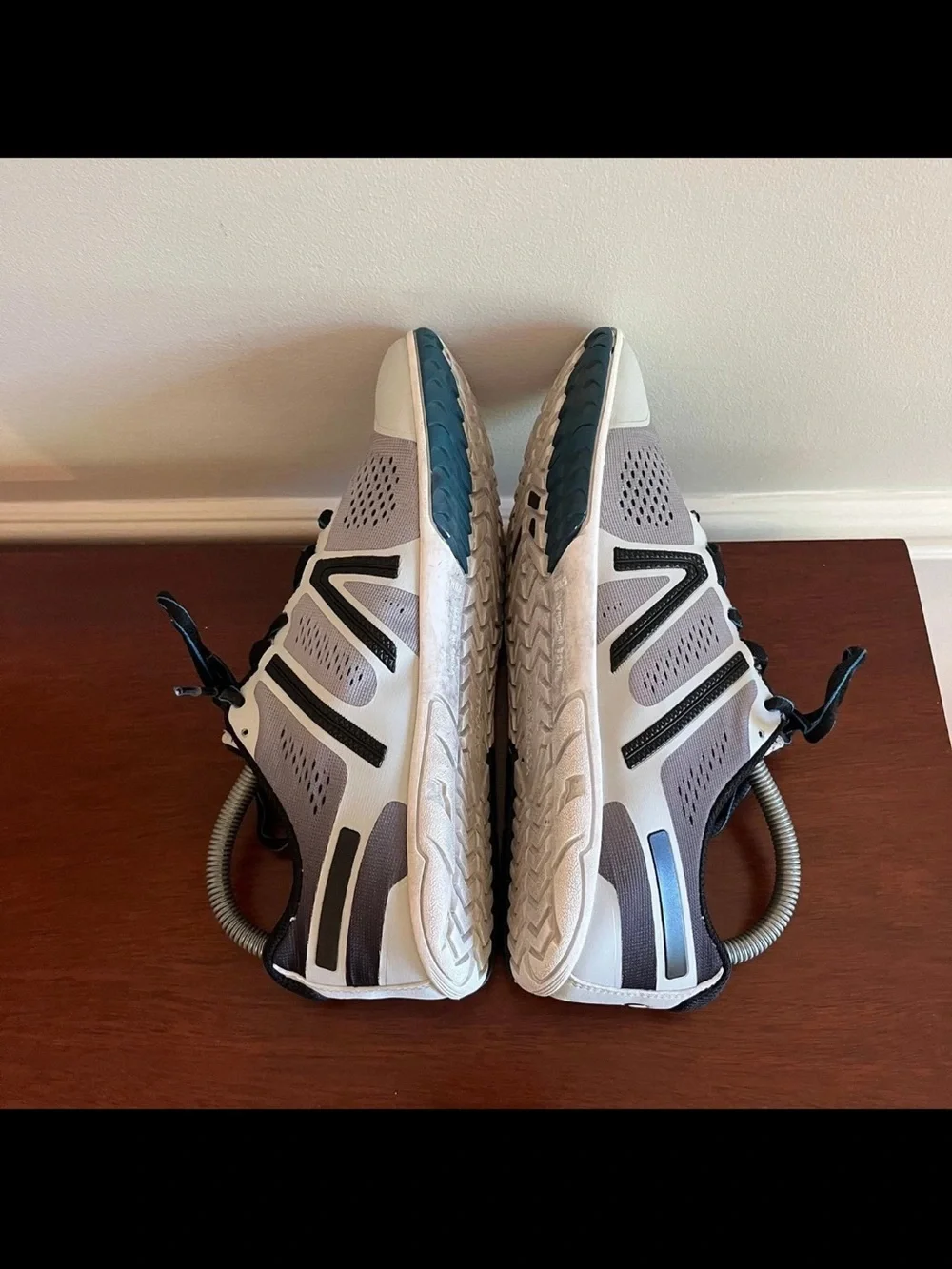 Xero Shoes HFS Barefoot Minimalist Zero Drop Athletic Grey Blue